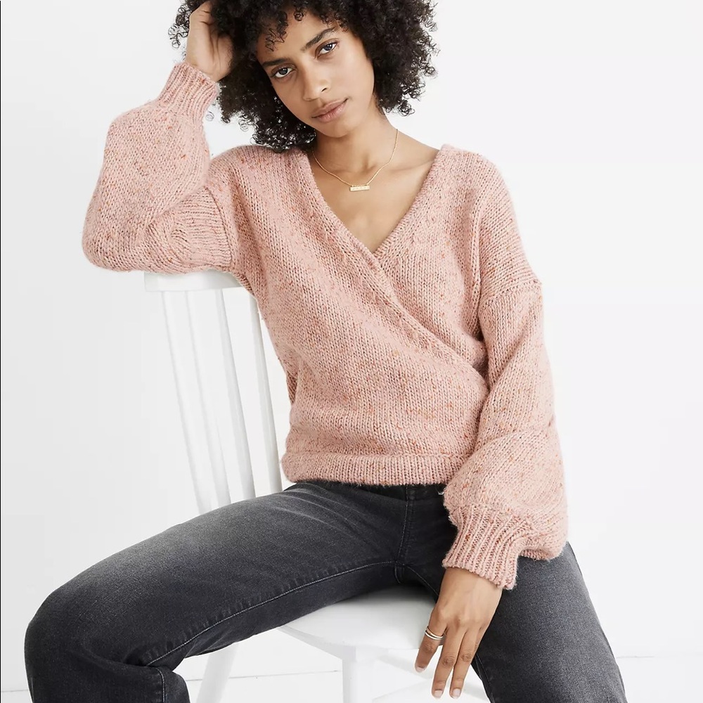 Madewell Pink Sweater